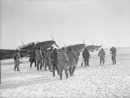 Asisbiz Fairey Battle I RAF 88Sqn aircrew walk to their aircraft France 1940 IWM C366