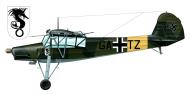 Asisbiz Fieseler Fi 156C3Trop Storch FFS AB5 Stkz GB+XL WNr 5587 profile 0A