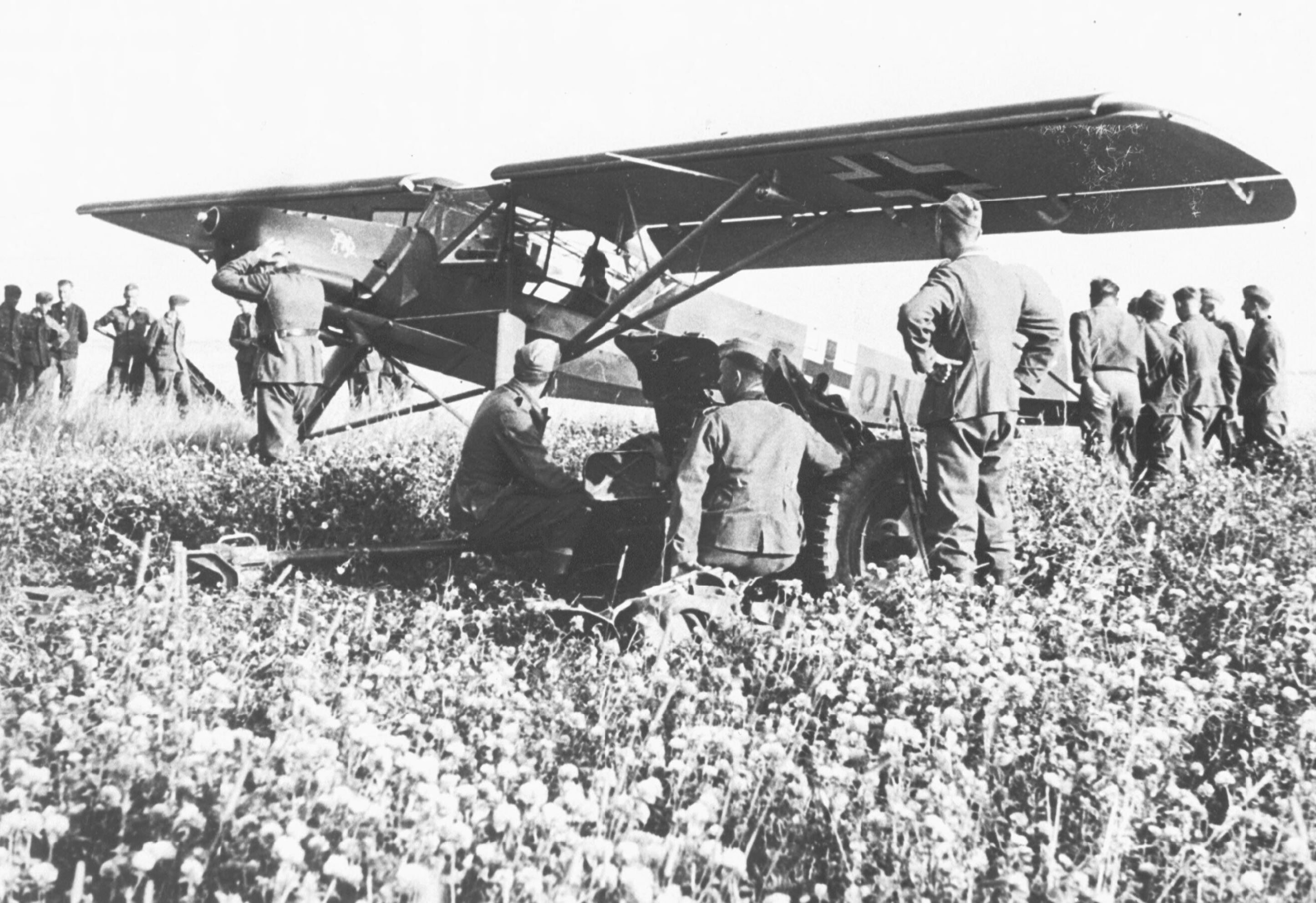 Fieseler Fi 156 Storch Stkz xx+OH operation Barbarossa 8th Sep 1941 NIOD