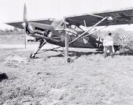 Asisbiz Fieseler Fi 156 Storch Stab III.JG54 Stkz GW+NA with the units medic Russia 1941 01