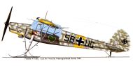 Asisbiz Fieseler Fi 156C Storch 1.JG54 Stkz SB+UG Kransnogvardeisk Russia 1943 0A