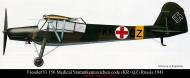 Asisbiz Fieseler Fi 156 Storch Medical Stkz KR+QZ Russia 1941 0A