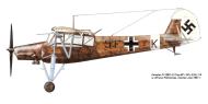 Asisbiz Fieseler Fi 156C3Trop Storch 2.(H)Pz14 5F+YK North Africa 1941 profile Aero Technika Lotnicza 1992 02 P24