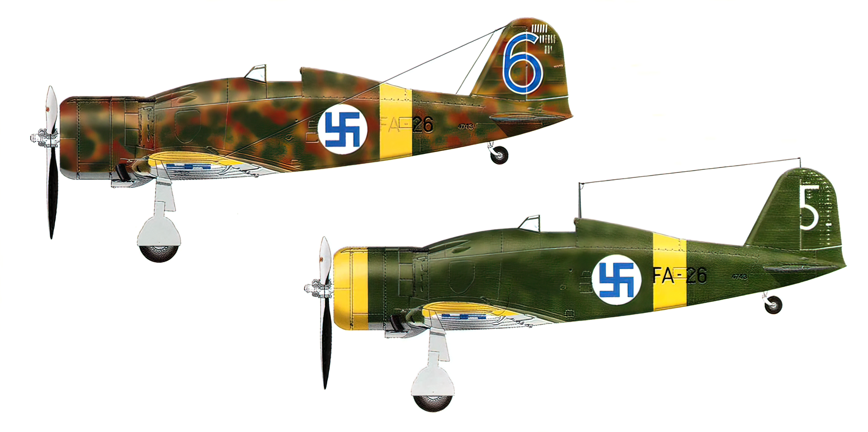 Asisbiz Aircrew FAF ace Lentomestari Tuominen Fiat G50 Freccia FAF