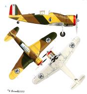 Asisbiz Aircrew FAF ace Lentomestari Tuominen Fiat G50 Freccia FAF