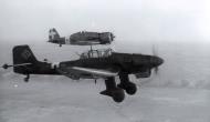 Asisbiz Junkers Ju 87B2 Stuka from Stab II.StG1 6G+CB being escorted by RA 358SA Fait G50 Balkans 1941 01