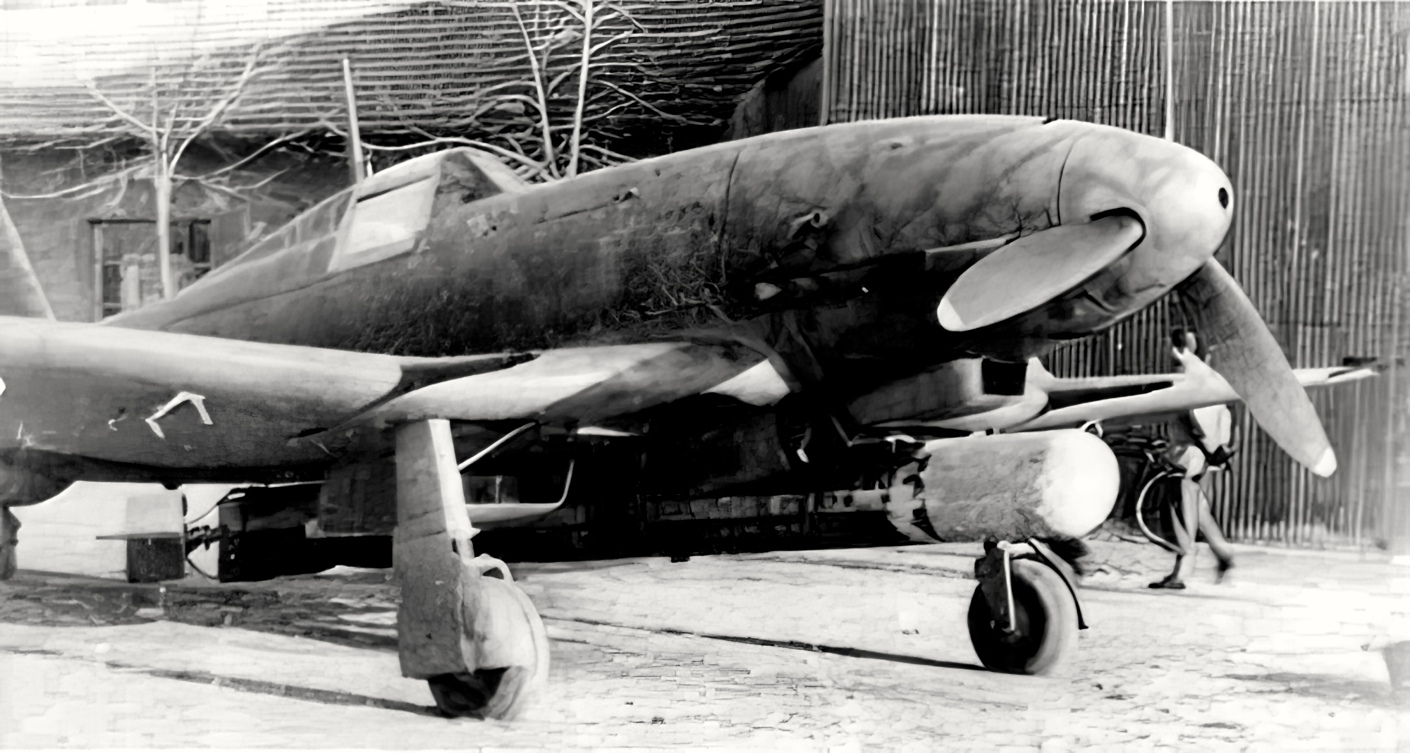 ANR Aeronautica Nazionale Repubblicana Fiat G55S Centauro S prototype tested at Varez March 1945 01