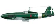 Asisbiz RA Regia Aeronautica Fiat G55 Centauro 51 Stormo CT 20 Gruppo 353 Sqa 353 12 MM91059 Rome Aug 1943 0A