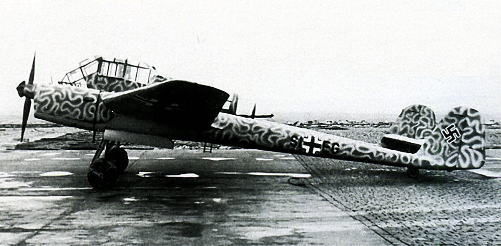 Focke Wulf Fw 189A1 Stammkennzeichen SI+EG 1942 02