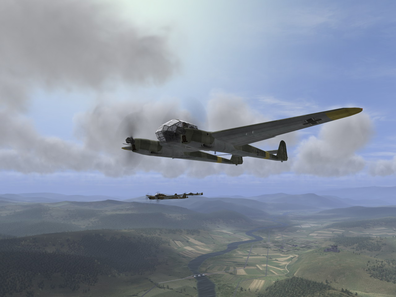 IL2 VP Focke Wulf Fw 189 5(H).12 H1+AW Smolensk 1943 V02
