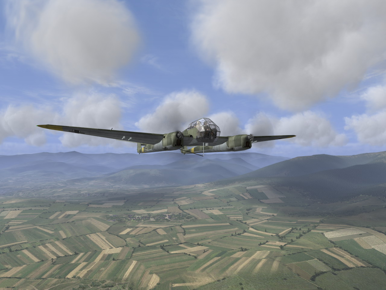 IL2 VP Focke Wulf Fw 189 5(H).12 H1+AW Smolensk 1943 V06