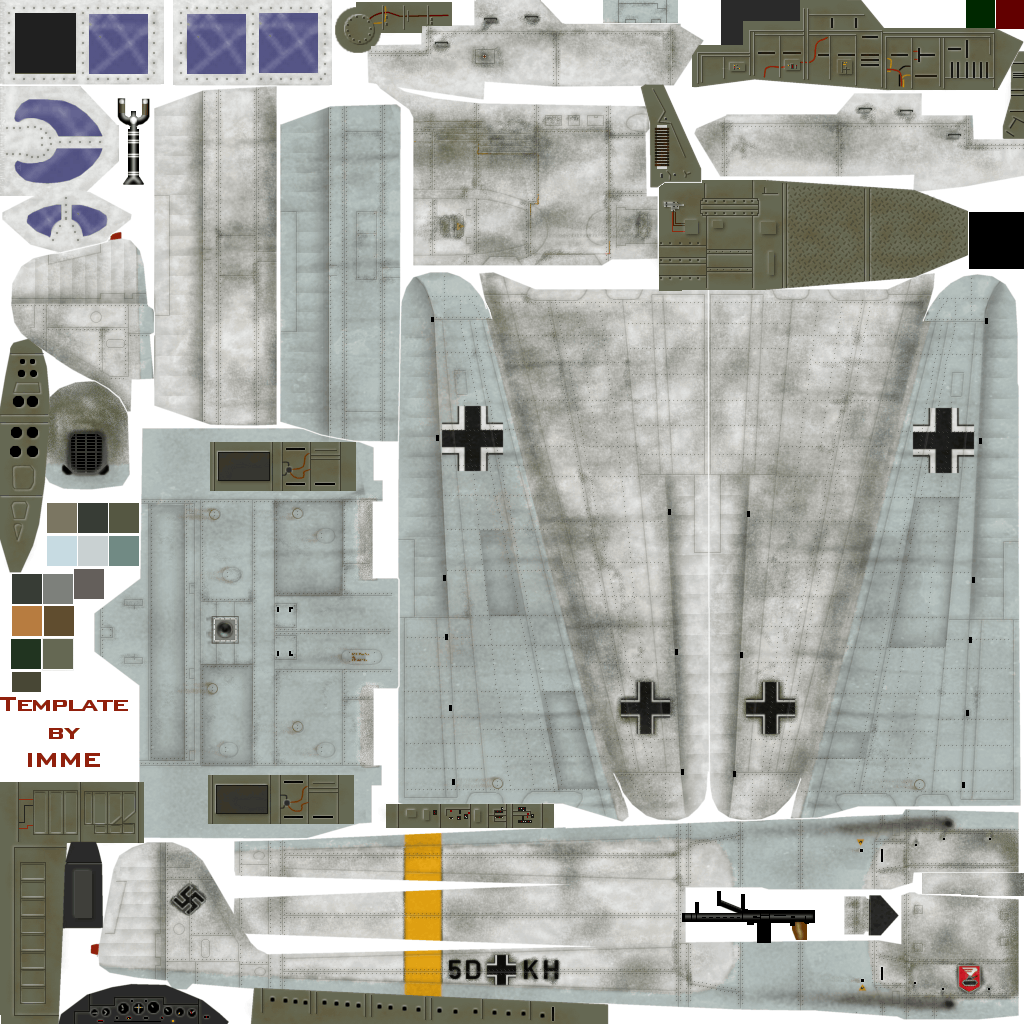 IL2 IM Focke Wulf Fw 189 1(H).31 (5D+KH) Smolensk 1941