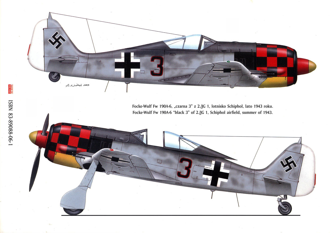 Asisbiz Focke Wulf Fw 190A6 2.JG1 Black 3 Anton Rudolf