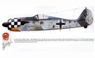 Asisbiz Focke Wulf Fw 190A6 1.JG1 White 5 Rudolf Hubl WNr 550490 Holland Oct 8 1943 0B