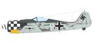 Asisbiz Focke Wulf Fw 190A6 1.JG1 White 9 Heinz Gunther Luck WNr 550375 Deelen Netherlands Aug 1944 eduard 0A