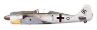 Asisbiz Focke Wulf Fw 190A3 11.JG1 Black 1 Wilhelm Moritz Monchen Gladbach 1942 0A