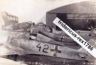 Asisbiz Fw 190A2 2.JG105 Black 42 Stkz TI+WS WNr 497 foreground at Le Bourget Airport Mar to Apr 1943 01