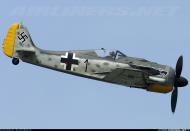 Asisbiz Airworthy Fw 190A 8N warbird marked 2.JG2 Black 1 990013 F AZZJ 02