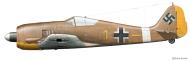 Asisbiz Focke Wulf Fw 190A4 6.JG2 Yellow 1 Erich Rudorffer Kairouian Feb 1943 0A