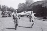 Asisbiz Aircrew Luftwaffe JG2 aces Josef Wurmheller with Walter Oesau France 1942 01