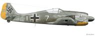 Asisbiz Focke Wulf Fw 190A2 7.JG2 (W7+I) Egon Mayer Beaumont le Roger France June 1942 0A