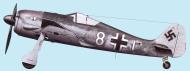 Asisbiz Focke Wulf Fw 190A3 7.JG2 (W8+I) Jacob Augustin WNr 333 Theville France June 1942 0A