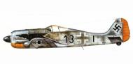 Asisbiz Focke Wulf Fw 190A3 8.JG2 (B13+I) WNr 2181 France 1942 0A