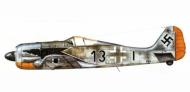 Asisbiz Focke Wulf Fw 190A3 8.JG2 Black 13 WNr 2181 France 1942 0A