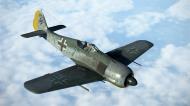 Asisbiz Focke Wulf Fw 190A6 12.JG2 Blue 7 bar Paul Turkovitch Great Battles V01
