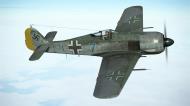 Asisbiz Focke Wulf Fw 190A6 12.JG2 Blue 7 bar Paul Turkovitch Great Battles V02