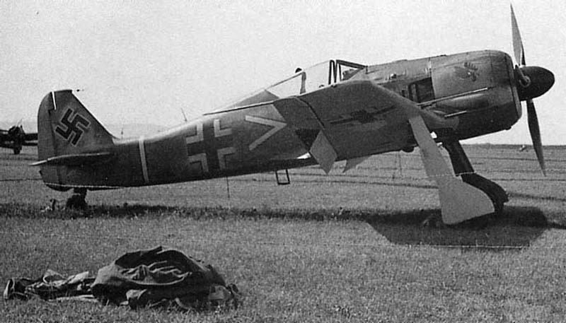 Taschenuhr Focke Wulf 190 STAB III/JG2 ARMIN FABER 1942 ACES of the AIR 