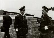 Asisbiz Aircrew Luftwaffe JG2 aces Walter Hoeckner left and Walter Oesau right Feb 1944 01