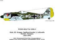 Asisbiz Focke Wulf Fw 190A3 III.JG2 Armin Faber WNr 5313 landed in Wales June 23 1942 0B