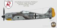 Asisbiz Focke Wulf Fw 190A5 Stab JG2 Stich Strich Walter Oesau Beaumont le Roger France Apr 1943 0A