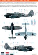 Asisbiz Focke Wulf Fw 190A8 11.(Sturm)JG3 Black 13 Werner Gerth Germany July 1944 0A