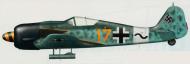 Asisbiz Focke Wulf Fw 190A8 12.(Sturm)JG3 Yellow 17 Willi Unger 1944 0B