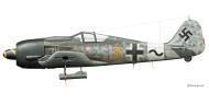 Asisbiz Focke Wulf Fw 190A8 12.JG3 Yellow 3 Otfried Baisch Barth Germany 1944 0A