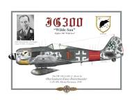 Asisbiz Focke Wulf Fw 190A6 5.JG300 Red 1 N Klaus Bretschneider Rheine 1944 0A