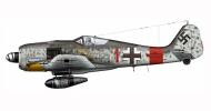 Asisbiz Focke Wulf Fw 190A8 5.JG300 Red 1 Klaus Bretschneider M499 Germany 1944 0A