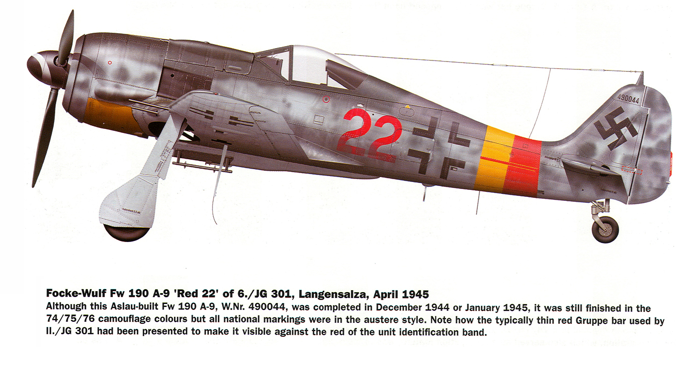 Focke-Wulf-Fw-190A9-6.JG301-(R22+-)-WNr-