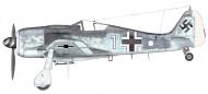 Asisbiz Focke Wulf Fw 190F8 9.JG5 (W1+o) Heinz Orlowski Norway 1944 Profile 02