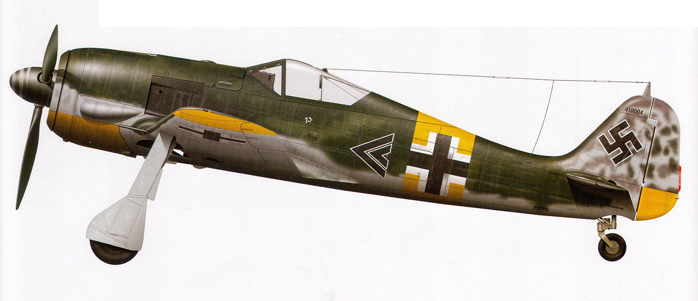 Focke Wulf Fw 190A5 Stab I.JG54 Walter Nowotny Orel Russia 1943 0A