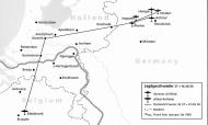 Asisbiz Artwork showing the map of 4.JG54 Bodenplatte Strike Jan 01 1945 0A