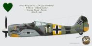 Asisbiz Focke Wulf Fw 190A4 1.JG54 White 11 Staraja Russa Russia March 1943 0A