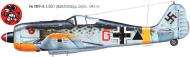 Asisbiz Focke Wulf Fw 190G2 SG1 Red G Deblin Irena Poland 1943 0A