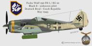 Asisbiz Focke Wulf Fw 190F8 I.SG10 or SG2 Black 8 Deutsch Brod Czech Republic May 1945 0A