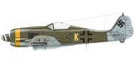 Asisbiz Focke Wulf Fw 190F8 Stab SG10 Chevron Yellow K Ceske Budejovice Czechoslovakia May 1945 0A