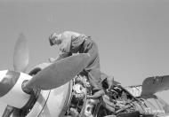 Asisbiz Focke Wulf Fw 190A 5.SG3 Black 2 WNr 0461 preflight engine checks at Immola 2nd Jul 1944 01