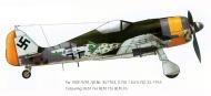 Asisbiz Focke Wulf Fw 190F9 Stab II.SG3 Green chevron WNr 440401 captured USAAF Herzogenurach 1945 0A
