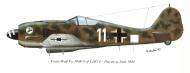 Asisbiz Focke Wulf Fw 190F8 1.SG4 White 11 unknown pilot Italy 1944 0B